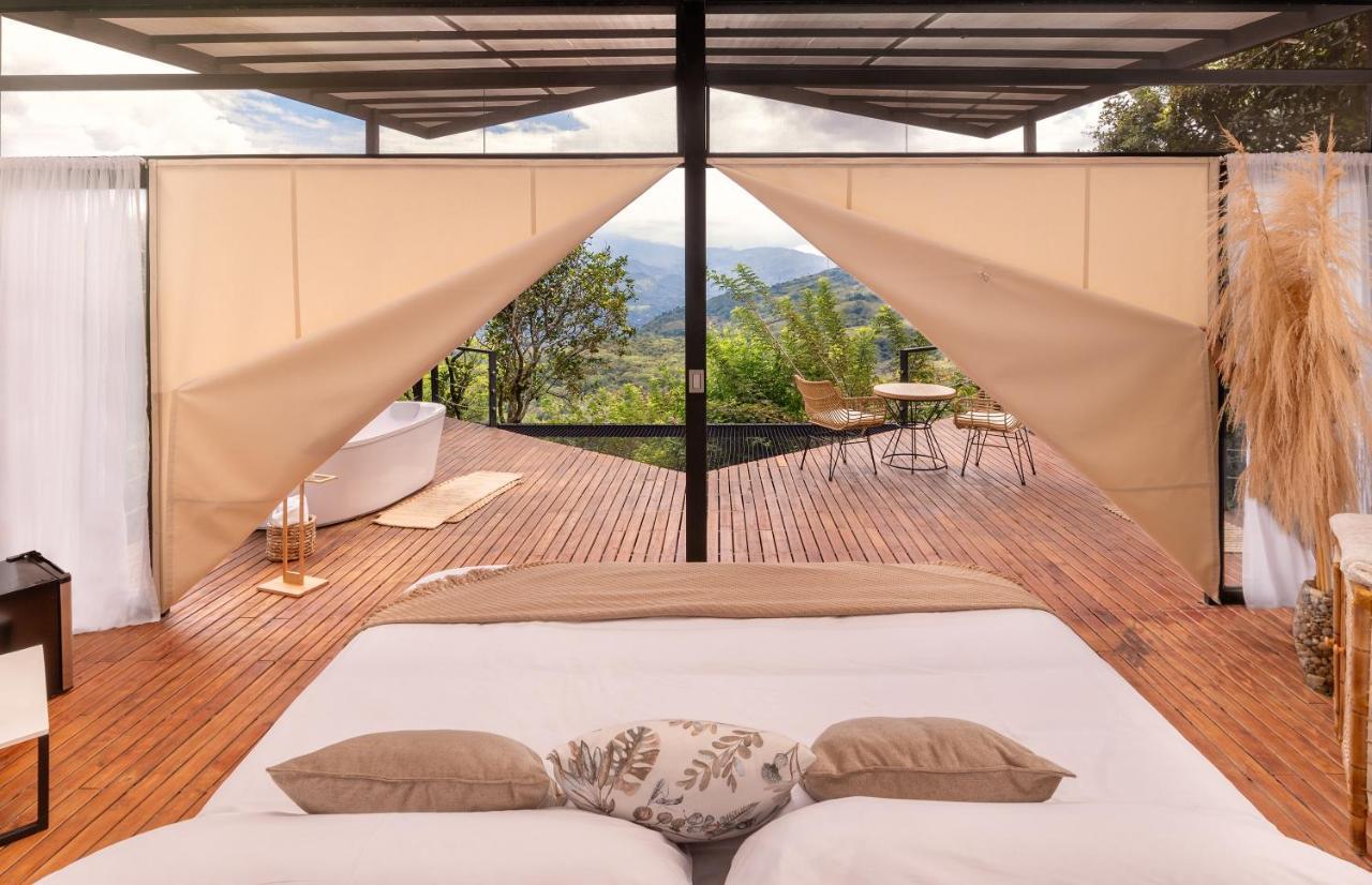 Santuario Luxury Eco Hotel Villeta Eksteriør billede